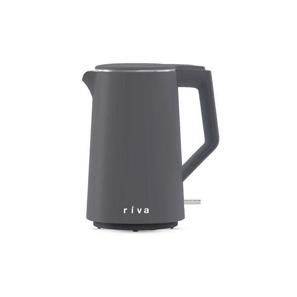 ríva Cool Touch Kettle 1.7L - Coal Grey