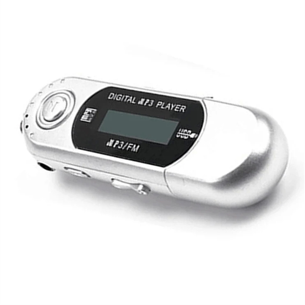 Mini Mp3 Player Small Flash Drive Multilanguage Lcd Music Player (A)