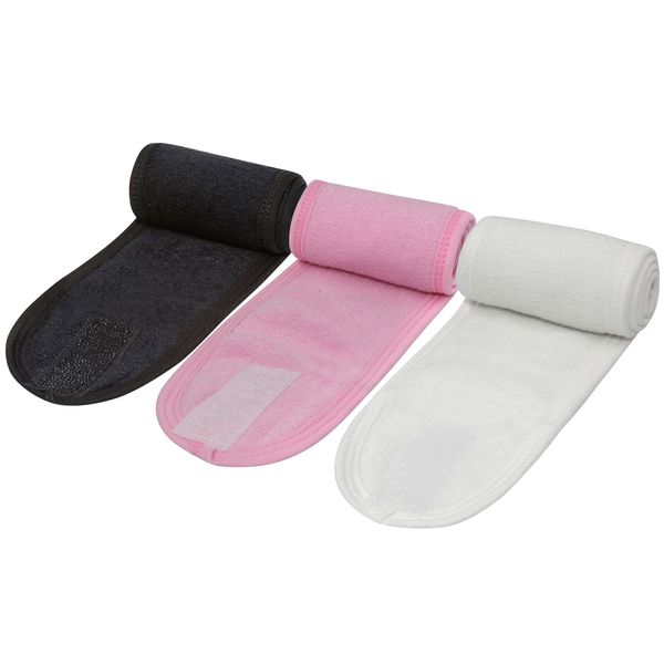 Soul Beauty Cotton Microfibre Headband - Pack of 3