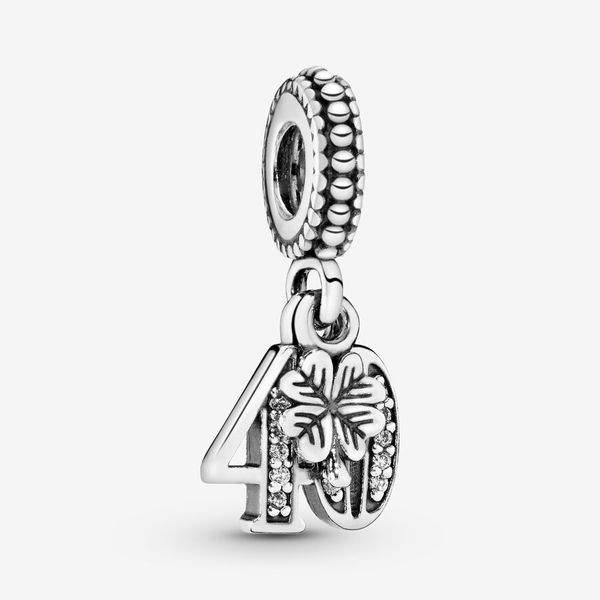 40th Celebration Double Dangle Charm