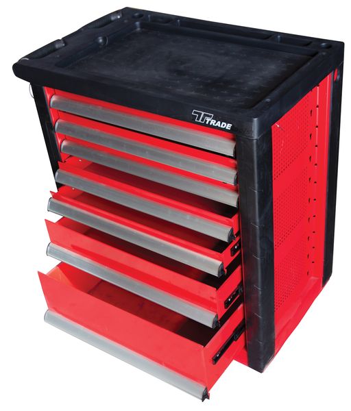 Tradetools 7 Drawer Tool Trolley Cabinet