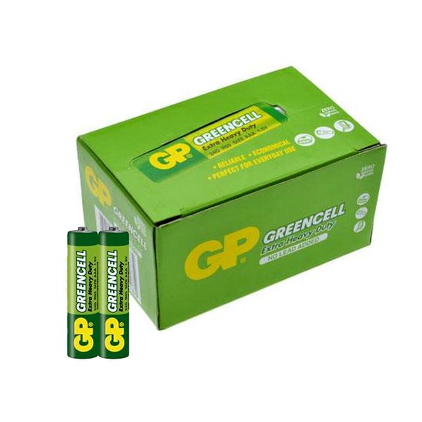 GP Greencell AAA Box of 20 Shrink Wrapped Twin Packs