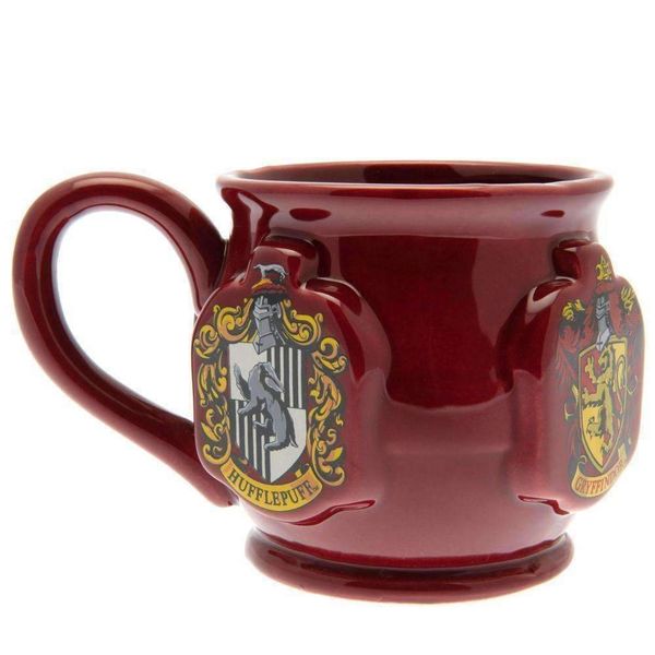 3D Harry Potter Hogwarts Houses Crests Ceramic Mug Coffee Cup