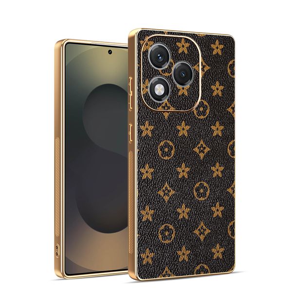 Leather Electroplated Phone Case Compatible With Honor 200 Lite