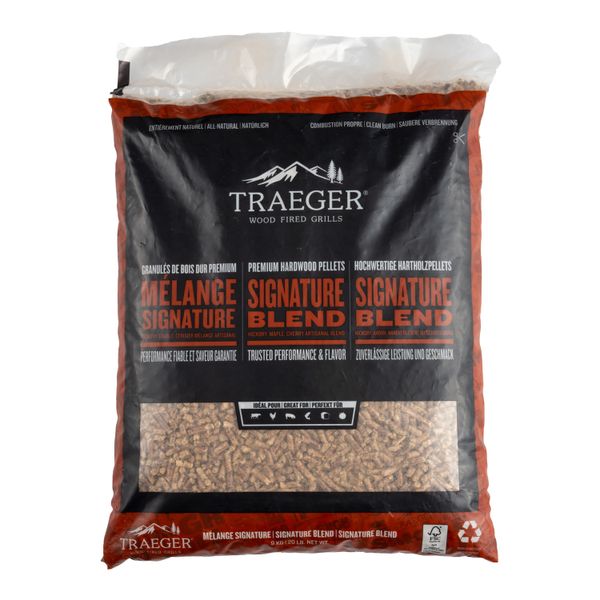 Traeger Signature Hardwood Pellets 9KG Bag - FSC Approved