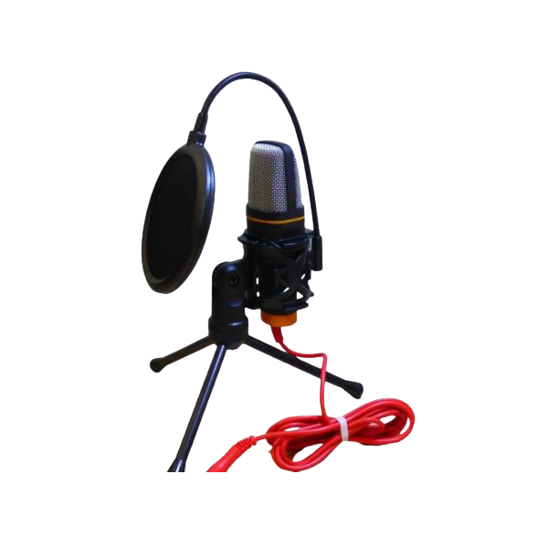 Condenser Microphone With Pop Shield QY-K222