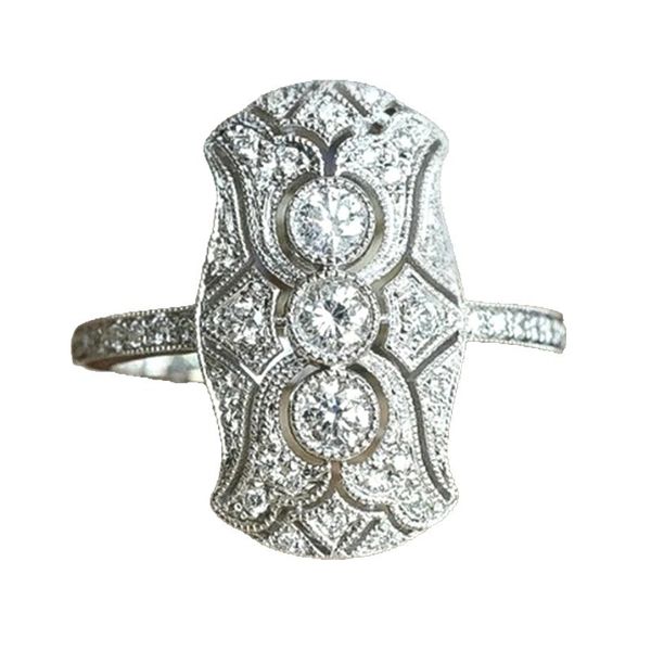 Vintage Hollow-Out Ring In Palace Style