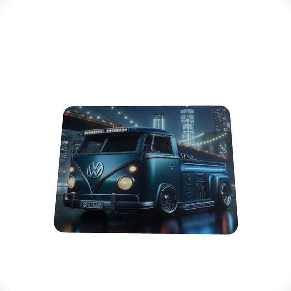 VW Blue Bakkie D-Mouse Pad