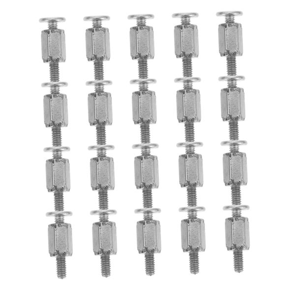 20pcs Ssd Mounting Screws Head Standoffs for Hard Disk Installation