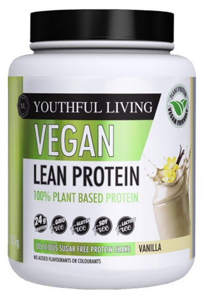 YL Vegan Lean Protein Shake - Sugar Free - Vanilla - 1.05kg