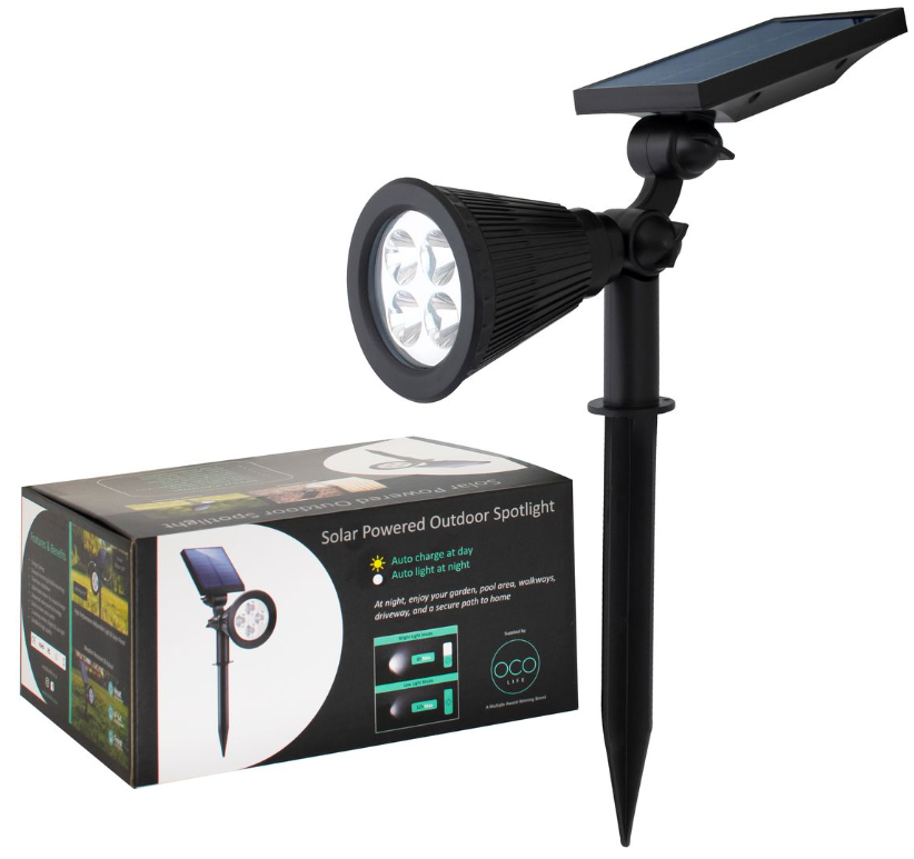 Waterproof Garden Solar Spotlight