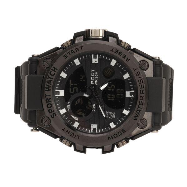 Sports Watch for Outdoor Students Luminous Waterproof Multifunctional Black