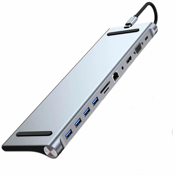 11-in-1 Type C HDMI Hub Adapter - Q-HU990