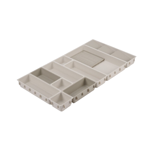 10 Compartment DIY Tabletop Makeup Organiser Drawer Organizer