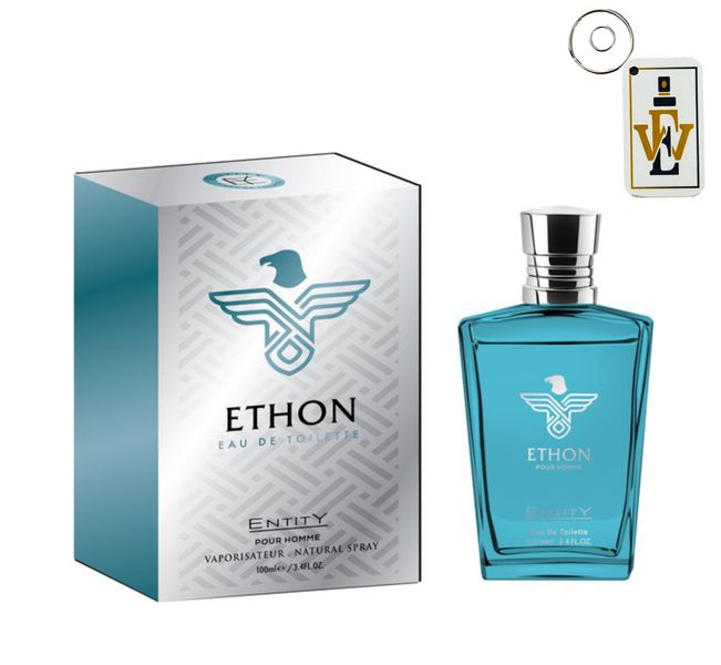 Ethon Pour Homme By Entity Perfumes &amp; Keyring Combo