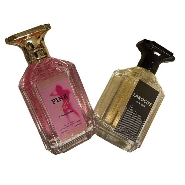 2-Pack Eau de Parfum Set PINK (Woman) &amp; LAKOCITE (Man)100ml