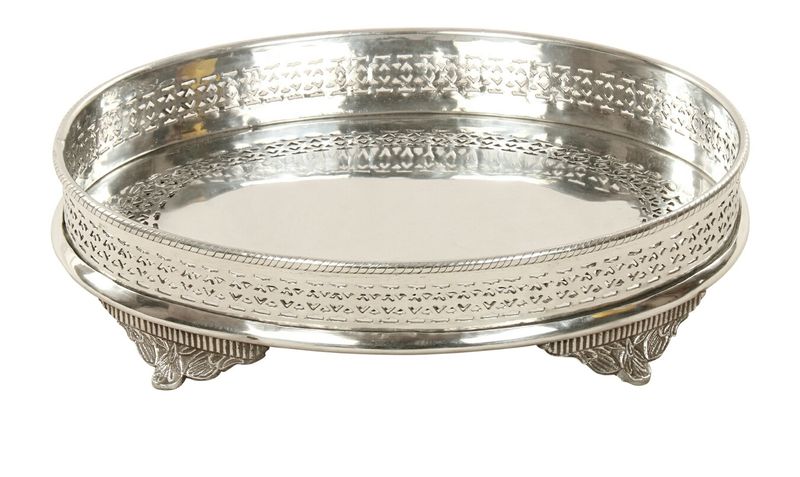 Oval Shape Serving Tray with legs
