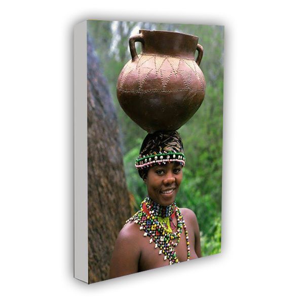 Mounted Prints - African Woman