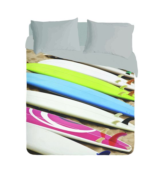 Imaginate Decor - Bright Surf Boards Duvet Cover Set