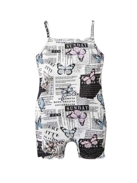 Baby Romper Butterfly &amp; Slogan Design