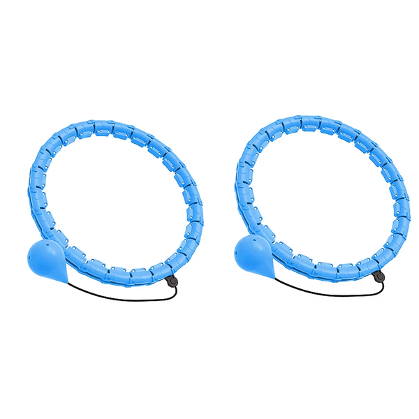 2 Pack-Hula Hoop Intelligent Adjustable Aerobic Fitness