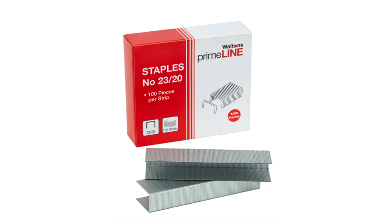 Primeline - Staples 20mm No23/20 (Box 1000) x 2