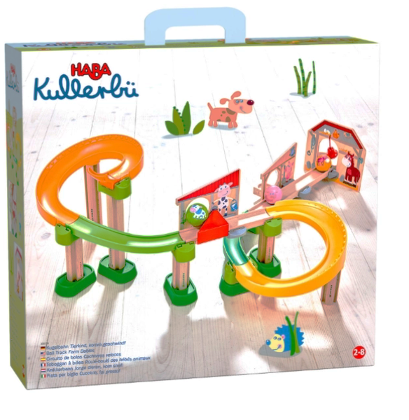 Haba Kullerbü-Ball Track Farm Babies