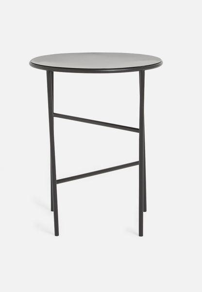 Metal Side Table - Black