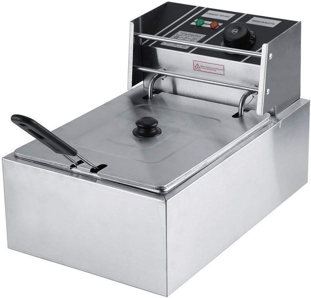 Zazo Single Tank Electric Deep Oil Fryer 6L