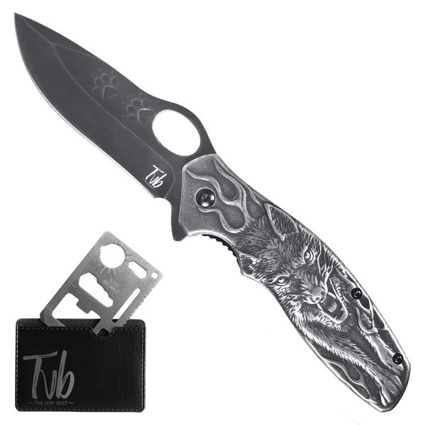 Canis Lupus Inspired - Non Assisted Opening - Tactical Folding Pocket Knife