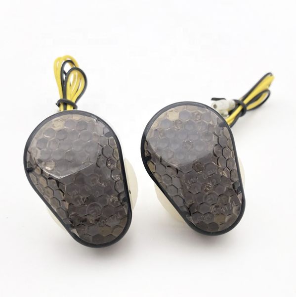 Universal Flush LED Semaphore Indicators (Smoke)