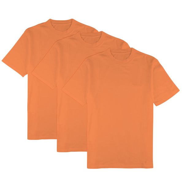 Pappa Joe - Men's Basic T - Orange (3 Pack)