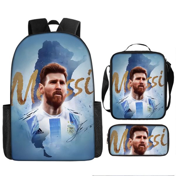 Lunch Box | Pencil Case Set - Messi image
