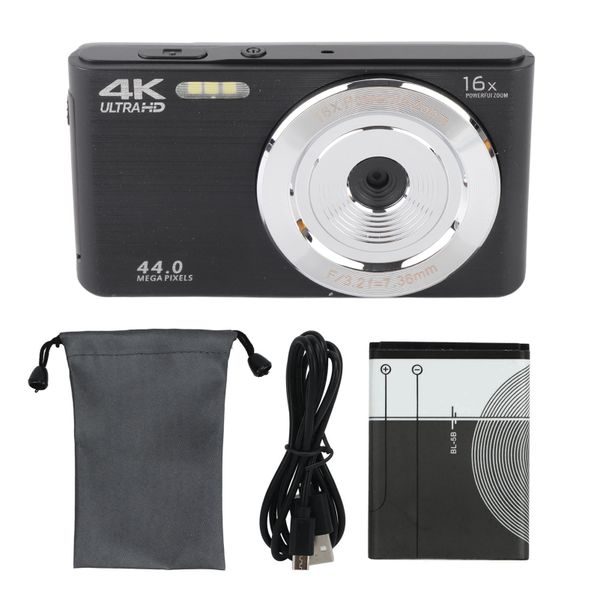 44MP Shockproof Camera (Black)