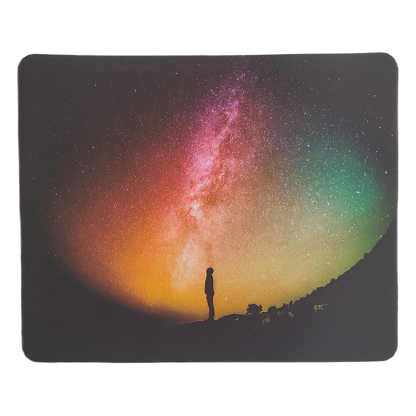 Colourful Star Gazer Design Mouse Pad
