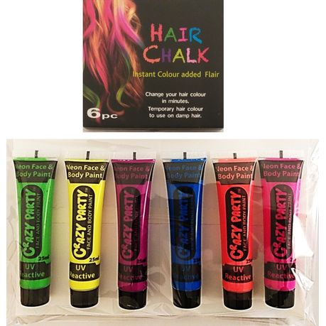 Hair Chalk and Body Paint bundle | Buy Online in South Africa 