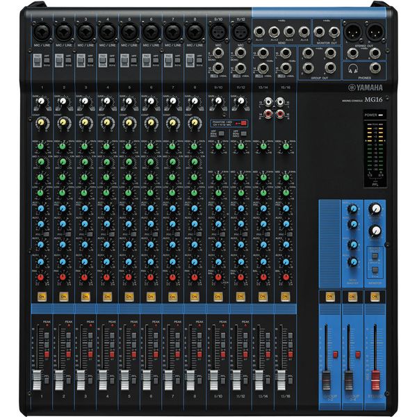 Yamaha MG16 Analogue 16-Input Mixing Console