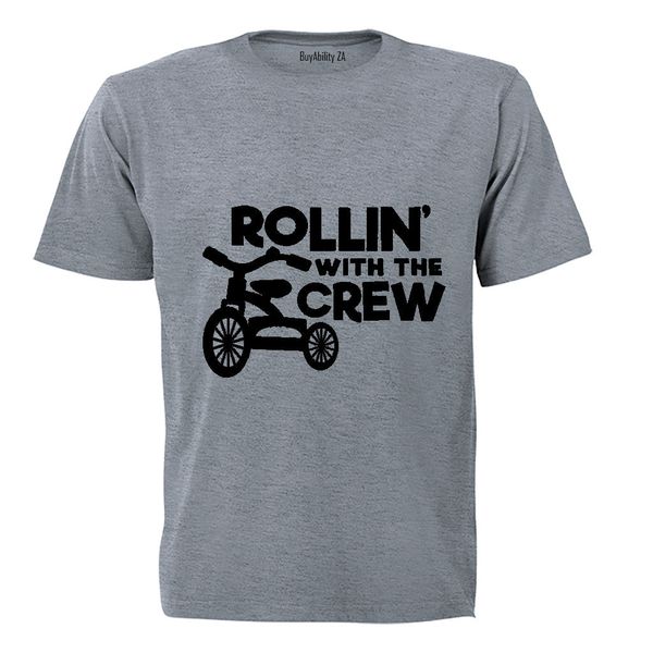 Rollin' With The Crew - Kids T-Shirt - White
