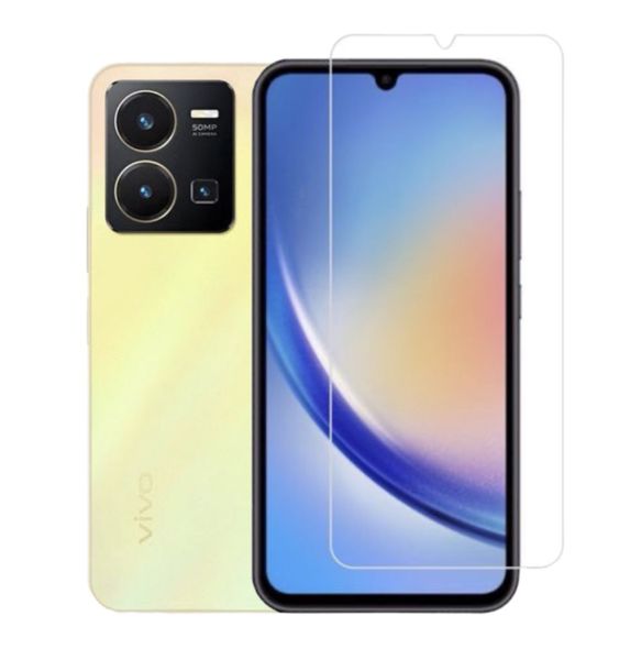 Screen Protector For Vivo Y35 - Clear Tempered Glass Screen Protector