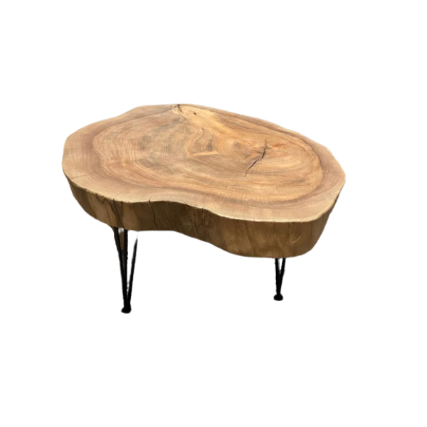 Live edge wood Round coffee table Shop Today. Get it Tomorrow