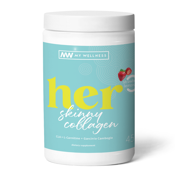 My Wellness HER Skinny Collagen 450g Strawberry Lemonade