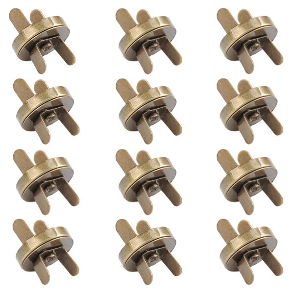 Craft Replacement Magnetic Snap Button for Sewing Crafts Set of 12 (2.2cm)