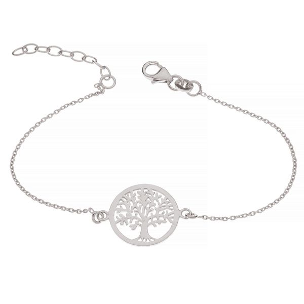 Silver Tree of Life Bracelet