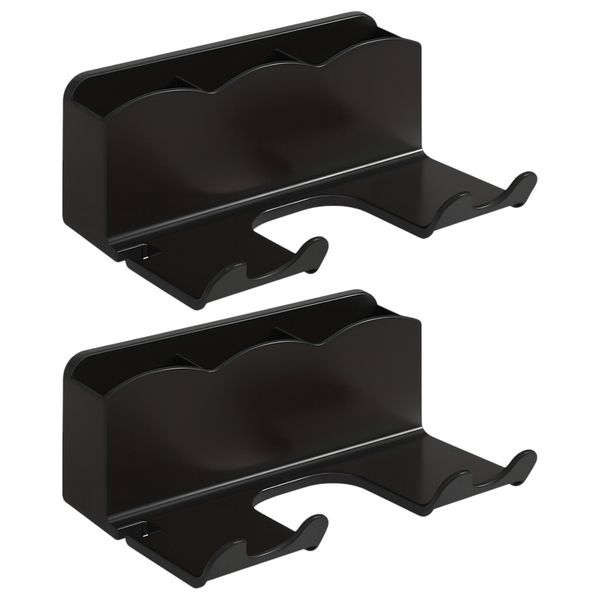 Wall-Mounted Multi-Purpose Storage Rack - 2 Piece
