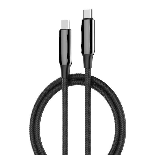 SlingTech Braided PD 240w USB Type-C To USB Type-C Super Fast Data Cable-1m