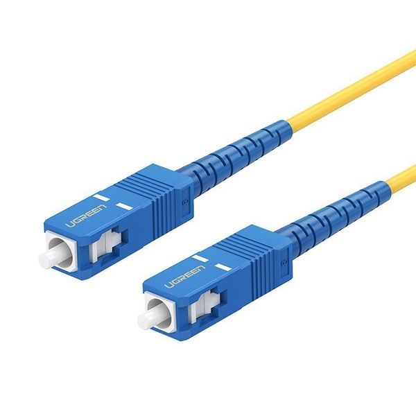 UGreen 70664 Fibre Optic SC-SC S/Mode 3m Cable-YW