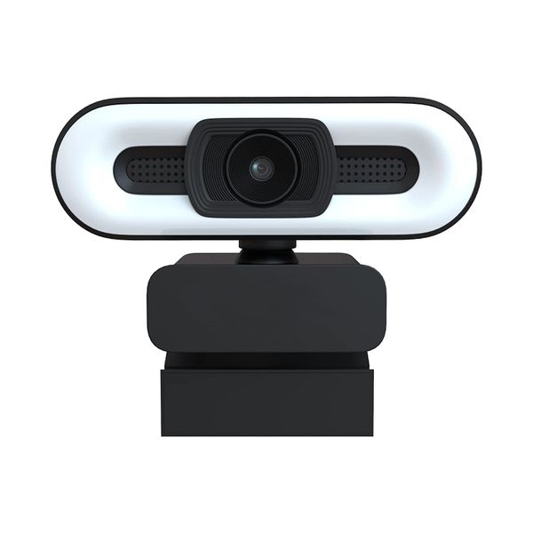 LED Webcam 1080P 2 0MP Full HD with Square Touch Light