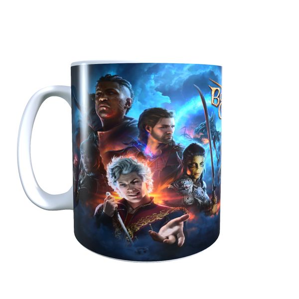 Heroes and Villains - Baldur's Gate Coffee Mug