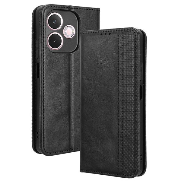 Card Slots Magnetic PU Leather Wallet Cover compatible with OPPO A5 Pro 5G