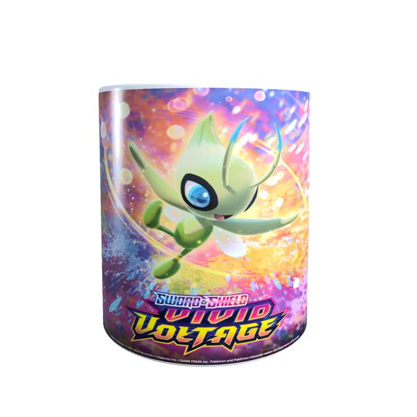 Celebi Vivid Voltage - Pokemon Themed Coffee Mug